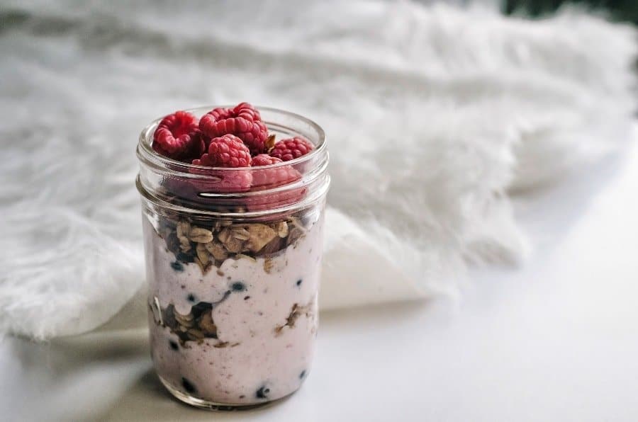 10 Healthy Night Shift Snacks Which Don't Taste like Dirt - Granola in glass Jar - The Other Shift
