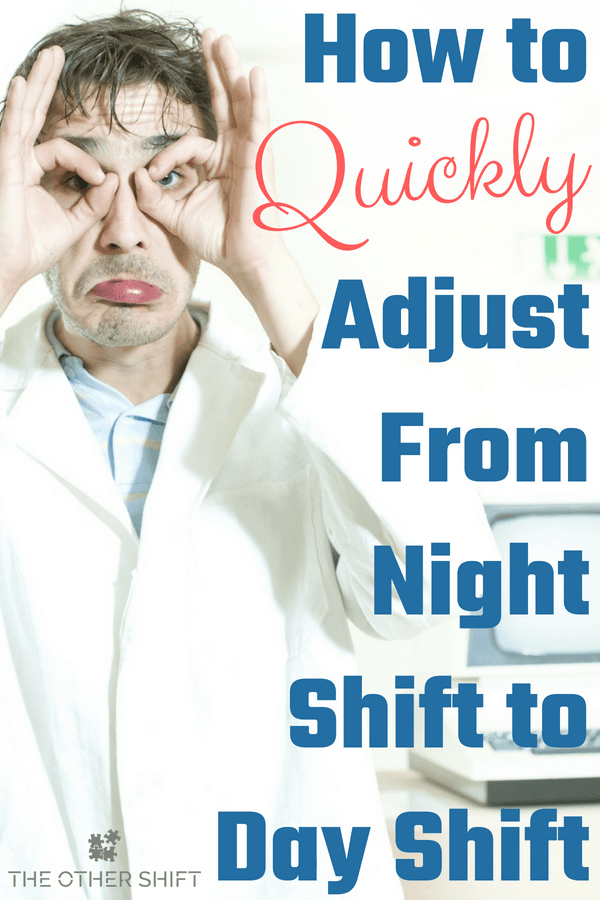 How to Quickly switch from Night Shift to Day Shift - Professor making circles around eyes with fingers - The Other Shift