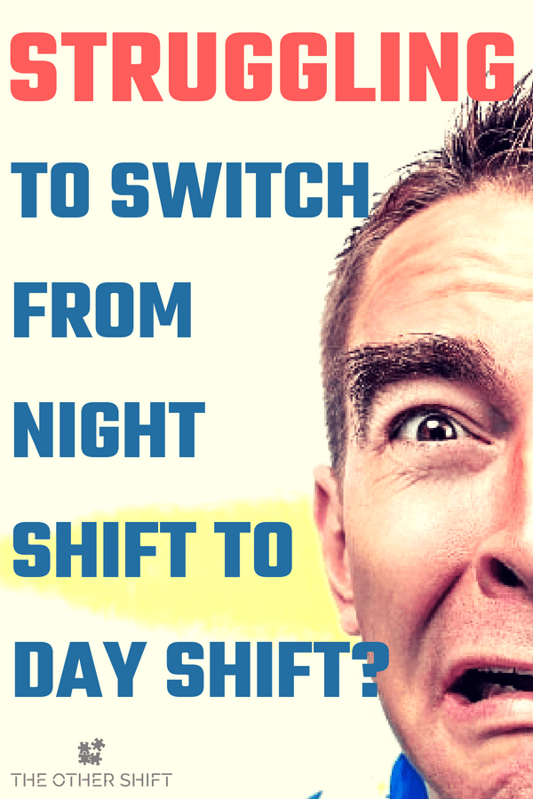 Struggling to Switch from Night Shift to Day Shift - Man funny face - The Other Shift