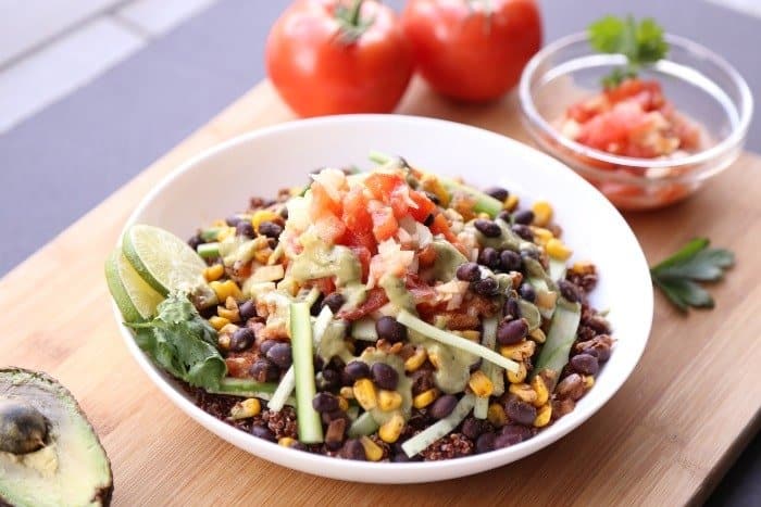 Mexican Salad - 15 Best Foods for Weight Loss on Night Shift _ theothershift.com