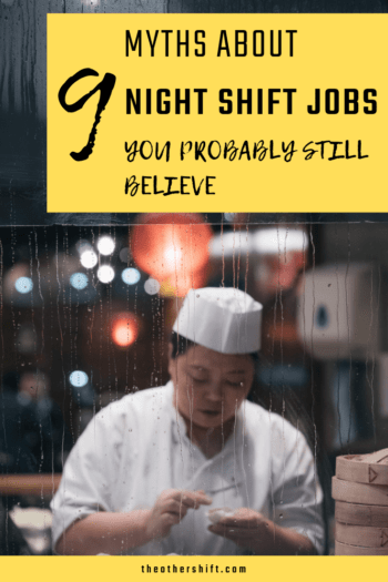 Do you work a night shift job? If you haven't, what do you really think it's like working the graveyard shift? We explore 9 common myths about working the night shift to figure out if it's something that could suit you and your family | theothershift.com | #nightshift #graveyardshift #3rdshift #shiftworkhealthtips