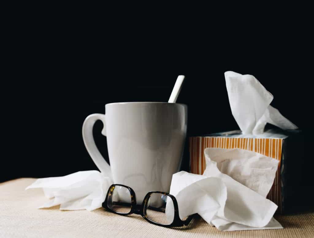 tissues | Always Sick as a New Nurse? 10 Tricks to Beat The Blues | theothershift.com
