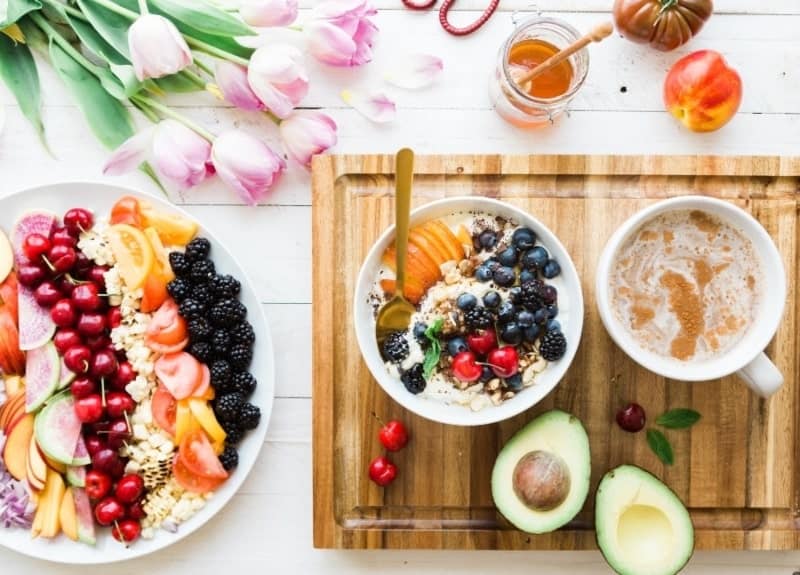 fruit oats and flowers | Sleep or Workout? What Should I Do After Night Shift?