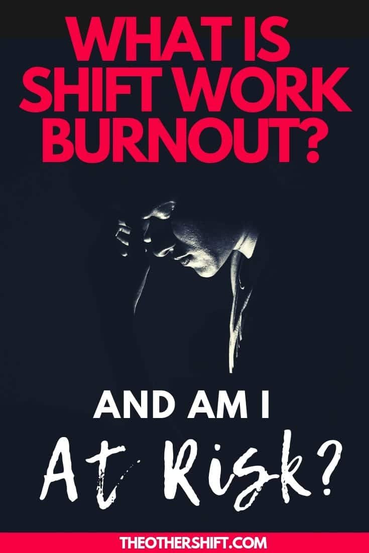 Person sitting in he dark | Shift Work Burnout