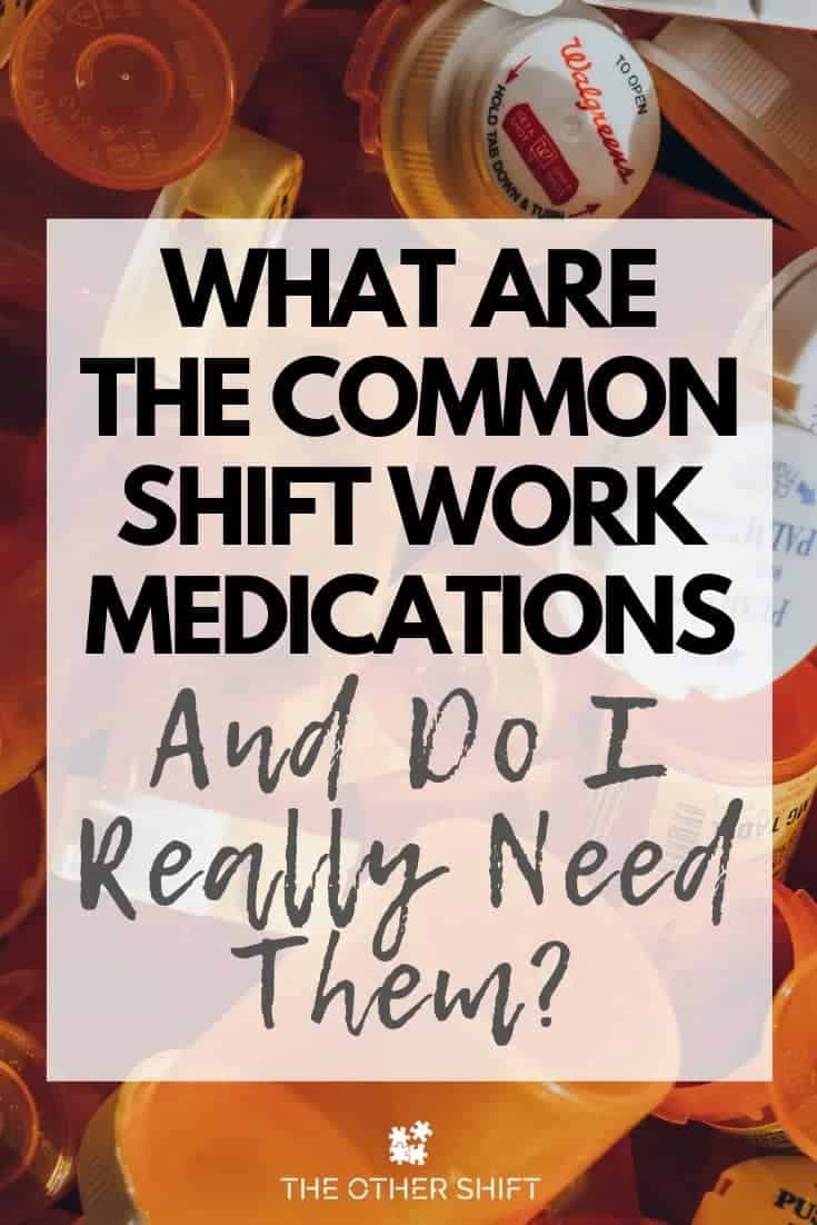 Orange pill bottles | shift work medications | theothershift.com