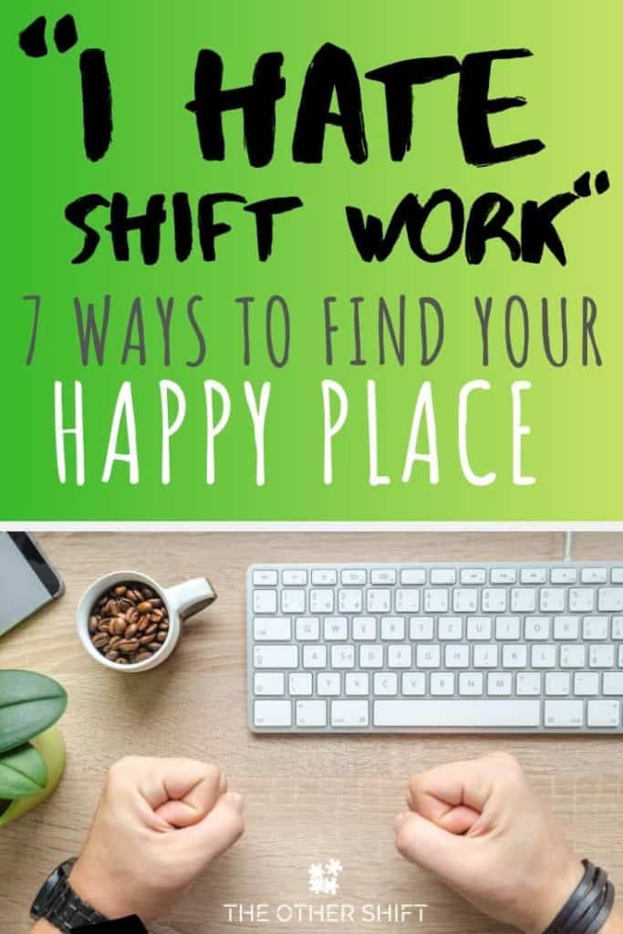 fists on desk with coffee beans and keyboard | How Do You Adapt to Shift Work? 7 Tips to Transition Quickly