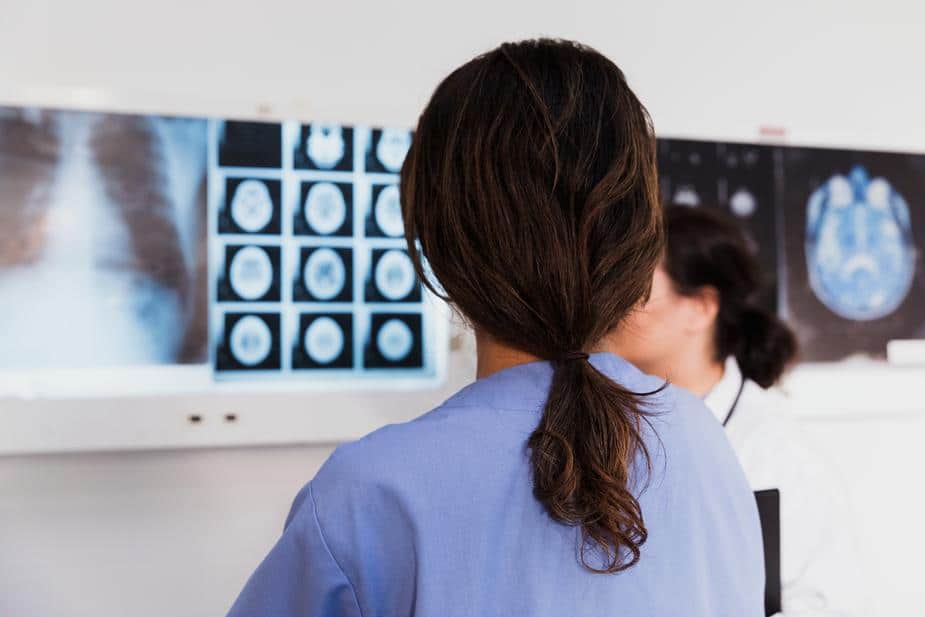 Women looking at x-ray | Being a New Nurse is Hard. How to Stop Feeling Incompetent