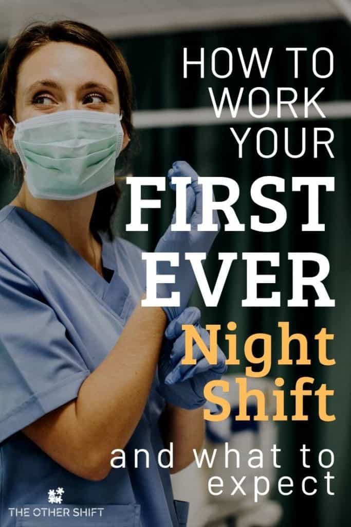 Female medical professional wearing face face and gloves | How to Work Your First Ever Night Shift and What to Expect
