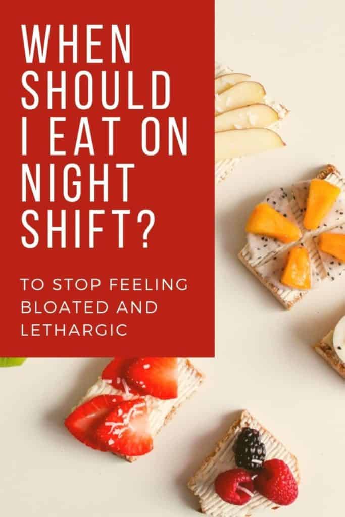 what time should you eat on night shift