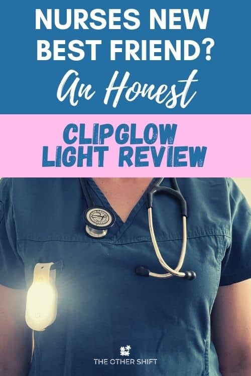 Clipglow Nurse Light Clip On Nursing Night Shift Light, Bright, Lightweight  Magnetic, Portable, USB Rechargeable Flashlight for Badge, 8-10 Hours